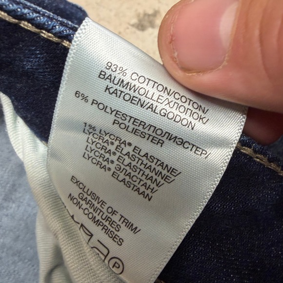 Silver Jeans Co Elyse Slim Bootcut Dark Wash Denim Jeans W33 L33 - Picture 7 of 9